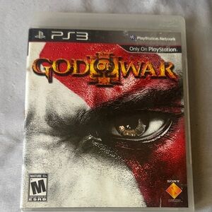 Sony God of War III for PS3 - Black, Red, and Gold